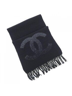 Chanel Scarf Black